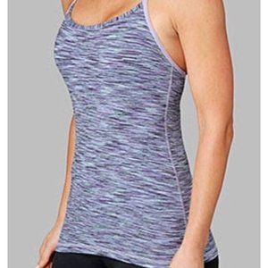 LULULEMON Power Y Tank in Lilac Space Dye